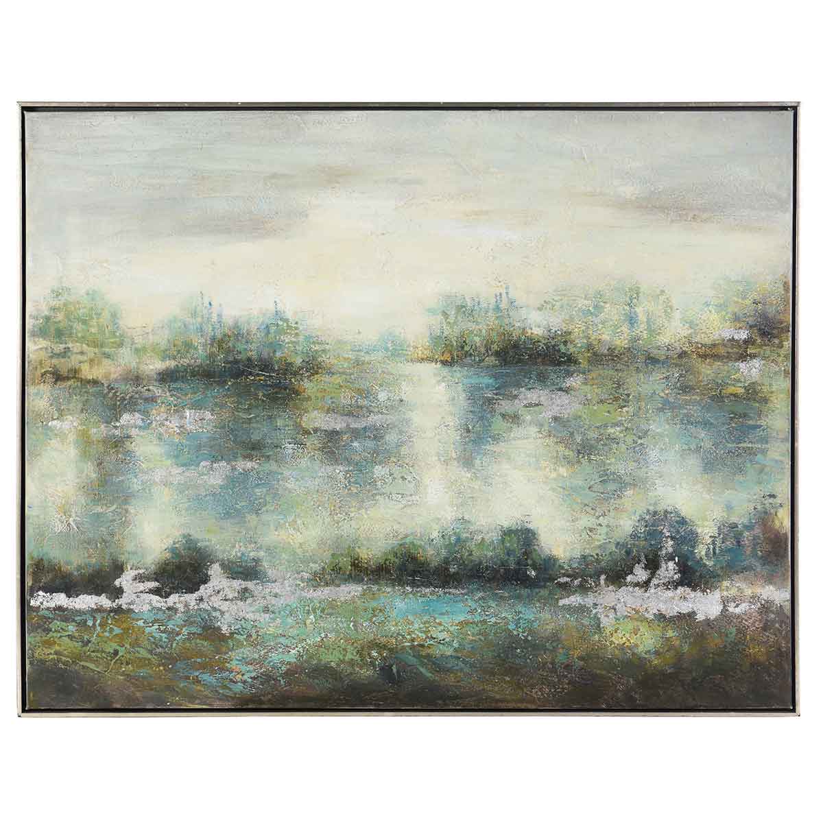 Style Craft Hazy Afternoon Hand Painted Canvas