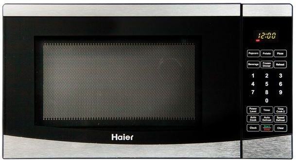 Haier Countertop Microwave-Stainless Steel