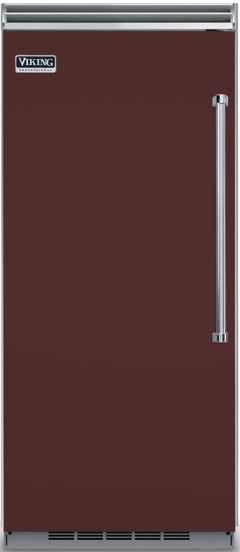 Viking® 5 Series 22.8 Cu. Ft. Kalamata Red Professional Left Hinge All Refrigerator