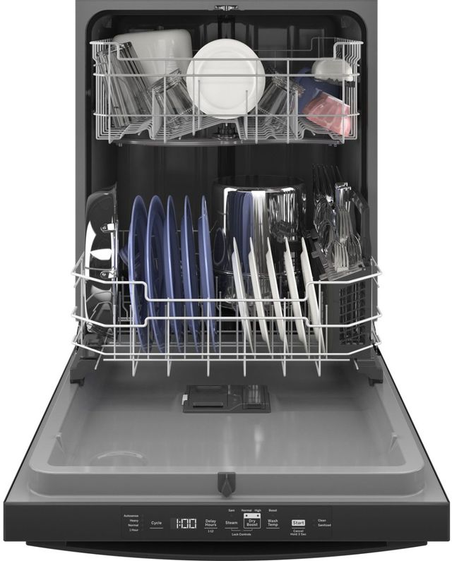 GE® 24" Black Built-In Dishwasher 2