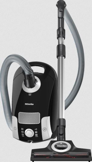 Miele Compact C1 Obsidian Black Cannister Vacuum - COMPACT C1 TURBO TEAM 0
