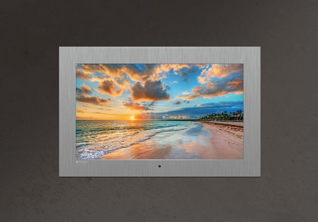 Seura® Hydra™ 27" Stainless Steel 1080p Full HD LCD TV 2