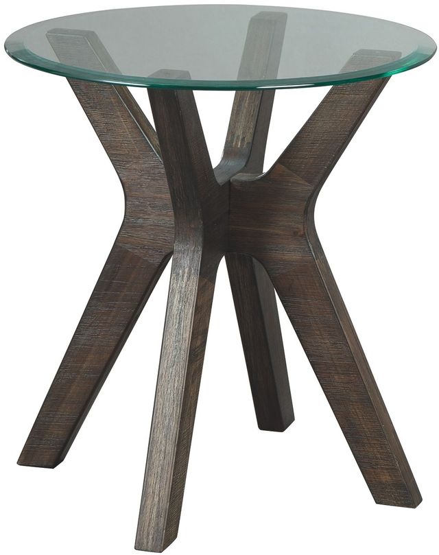 Signature Design by Ashley® Zannory Gray Round End Table 0