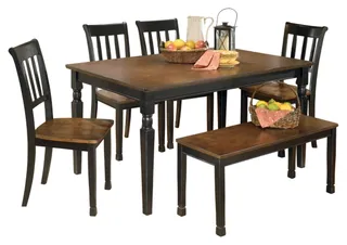 Signature Design by Ashley® Owingsville 6-Piece Brown Dining Set