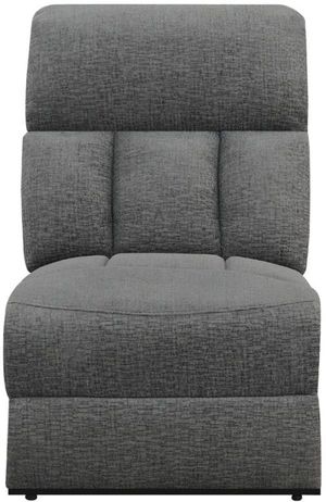 Coaster® Charcoal Sectional Armless Chair