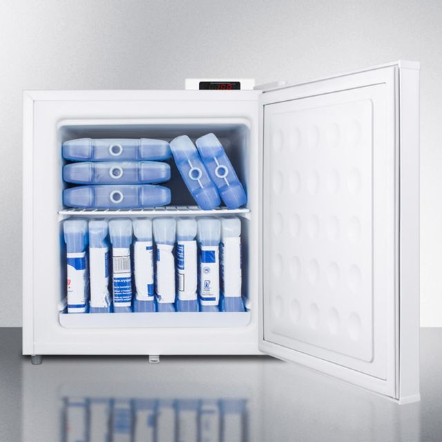 Accucold® by Summit® VAC Series 1.4 Cu. Ft. White Compact All Freezer 2