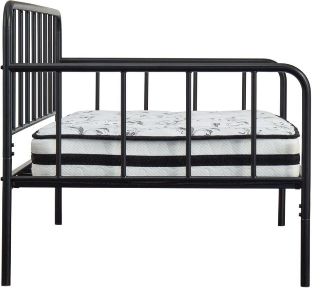 Signature Design by Ashley® Trentlore Black Twin Metal Day Youth Bed with Platform-3