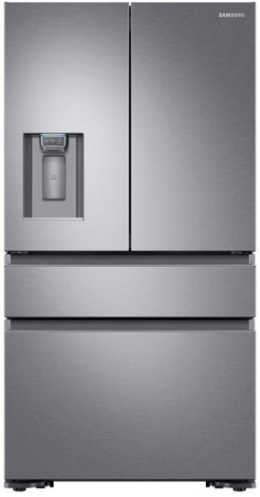 Samsung 22.7 Cu. Ft. Stainless Steel Counter Depth French Door Refrigerator-RF23M8070SR