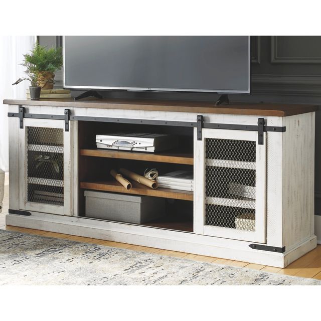 Signature Design by Ashley® Wystfield Two-Tone 70" TV Stand 1