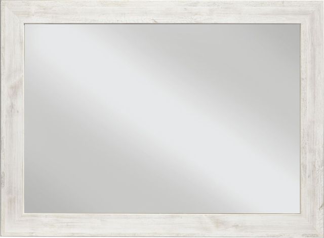 Signature Design by Ashley® Paxberry Whitewash 30.67" Bedroom Mirror-0