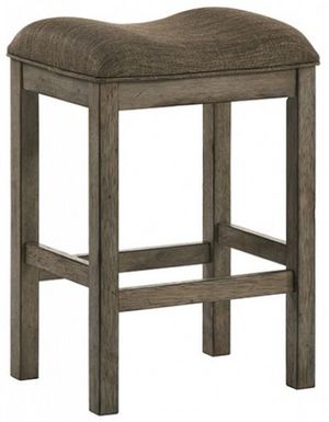Furniture of America Gumboro Brown/Chestnut Counter Stool