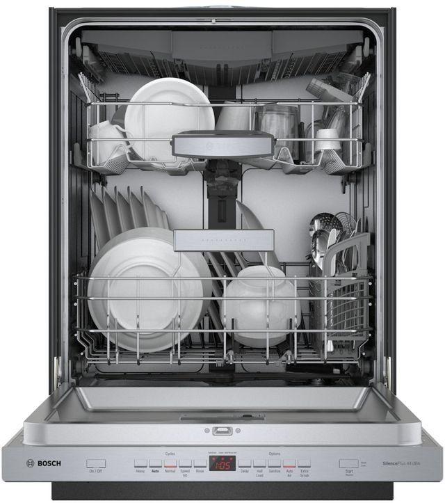 Bosch® 500 Series 24" Stainless Steel Top Control Built In Dishwasher-1