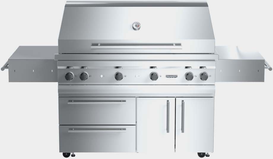 Kalamazoo™ Gas Grill Head K54DT 96" Stainless Steel Freestanding Grill