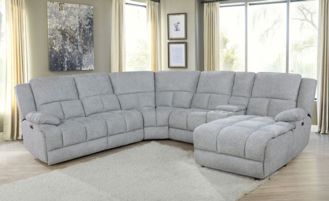 Bobby 6 Piece Power Reclining Sectional-0