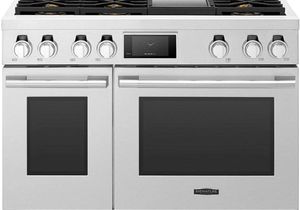 Signature Kitchen Suite 48" Stainless Steel Pro Style Natural Gas Range