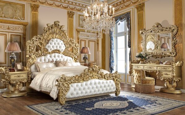 Rococo bed on sale