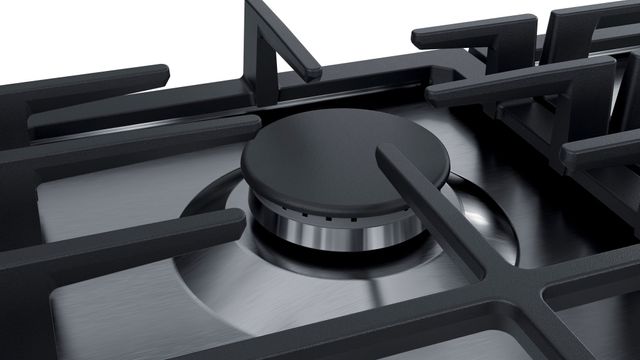 Bosch 800 Series 36" Stainless Steel Gas Cooktop 4