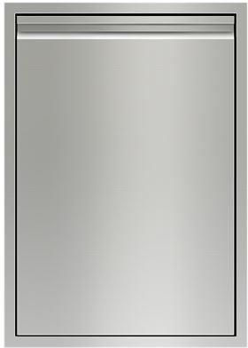 Wolf® 24" Stainless Steel Right Hinge Tall Dry Storage-0