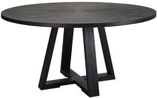 Uttermost® Gidran Round Black Dining Table