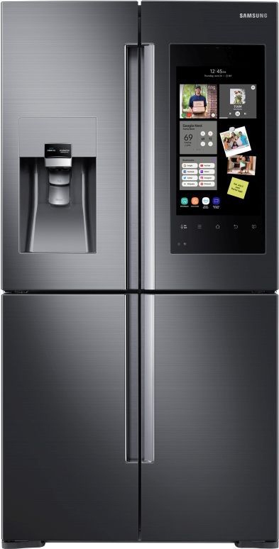 Samsung 28 Cu. Ft. 4-Door Flex™ Refrigerator-Fingerprint Resistant Black Stainless Steel 0