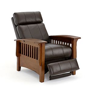 Best Home Furnishings® Tuscan Power Three Way Leather Recliner 2