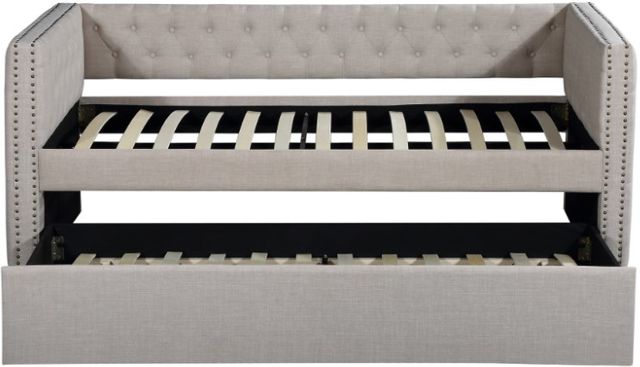 Crown Mark Trina Ivory Daybed-3