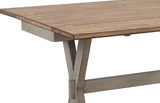Winners Only® Barnwell Rustic Brown Sofa Table 1