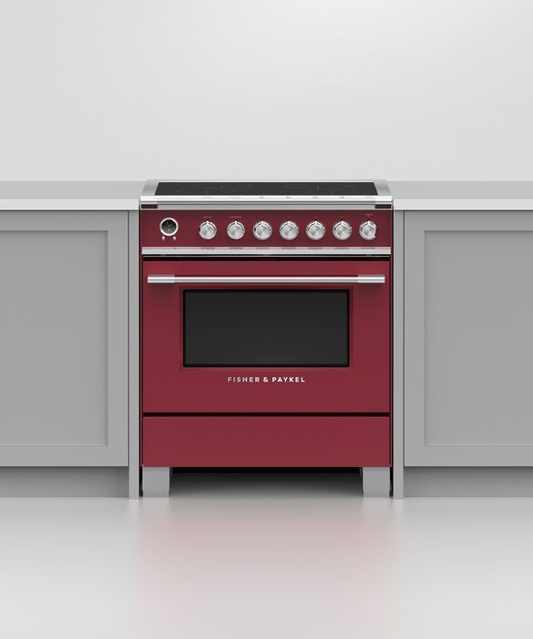 Fisher & Paykel Series 9 30" Red Induction Range 3