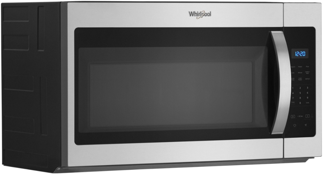 Whirlpool® 1.7 Cu. Ft. Fingerprint Resistant Stainless Steel Over The ...