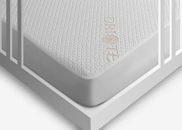 Bedgear® Dri-Tec® White Crib Protector-2