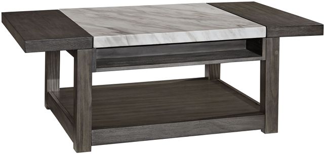 Signature Design by Ashley® Vineburg Gray/White Lift Top Coffee  Table