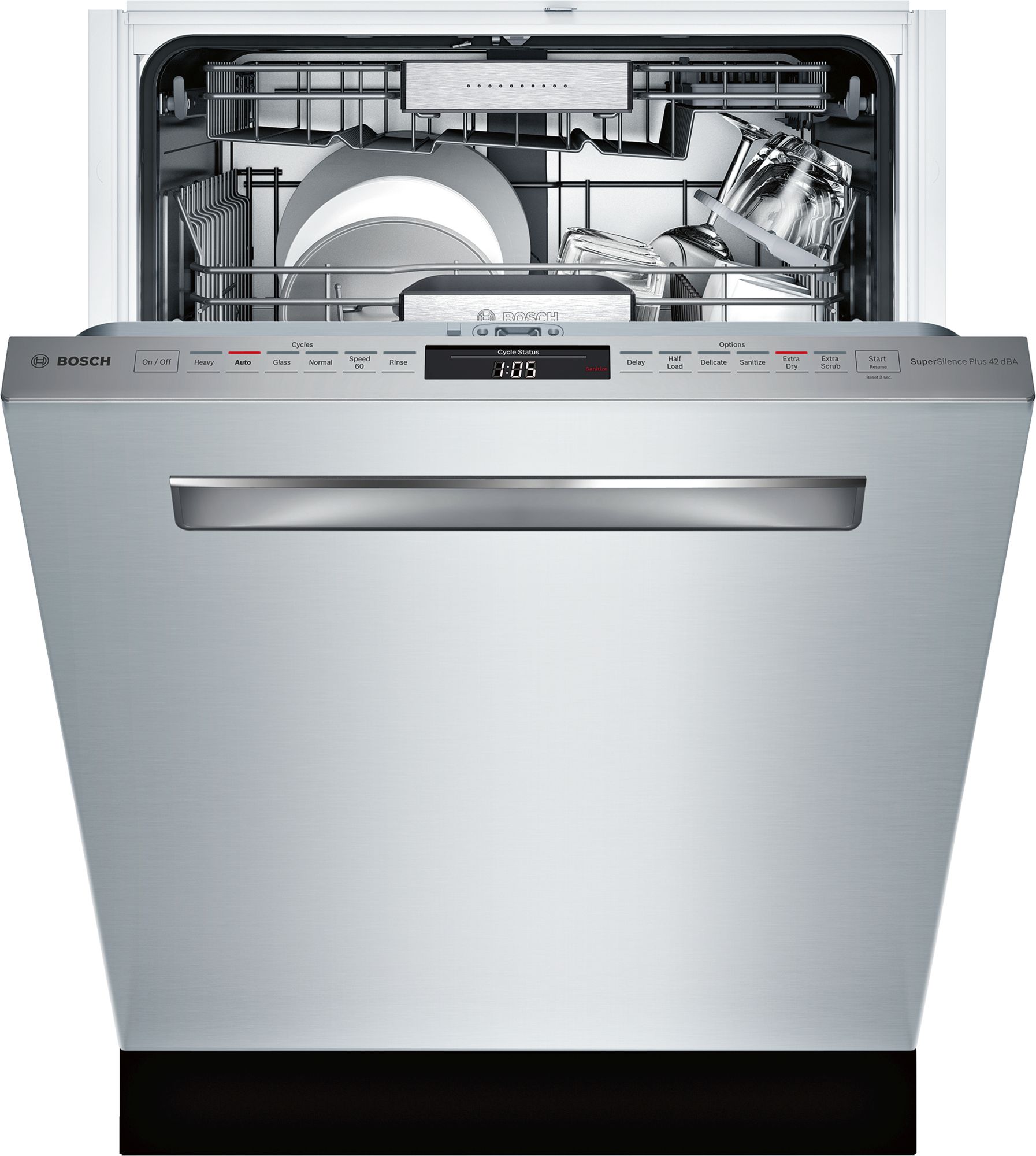 bosch dishwasher shp87pw55n