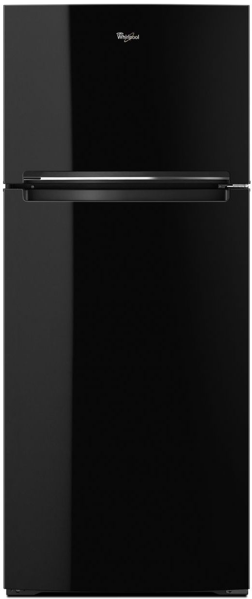 Whirlpool® 17.6 Cu. Ft. Top Mount Refrigerator-Black-WRT518SZFB
