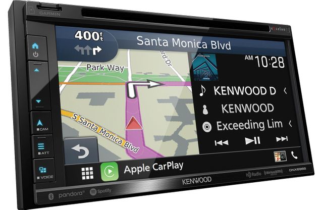 Kenwood DNX696S Navigation DVD Receiver with Bluetooth & HD Radio 1