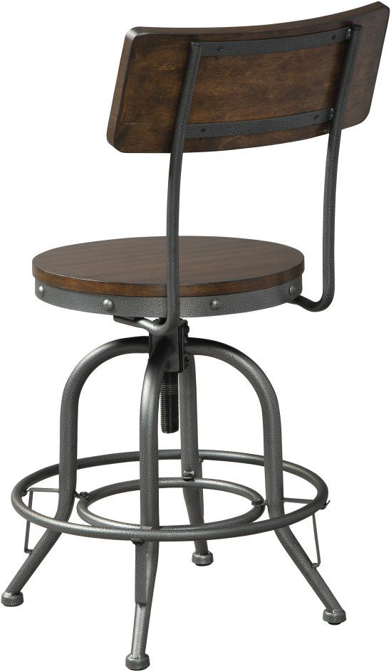 Signature Design by Ashley® Odium Brown Counter Height Stool 2