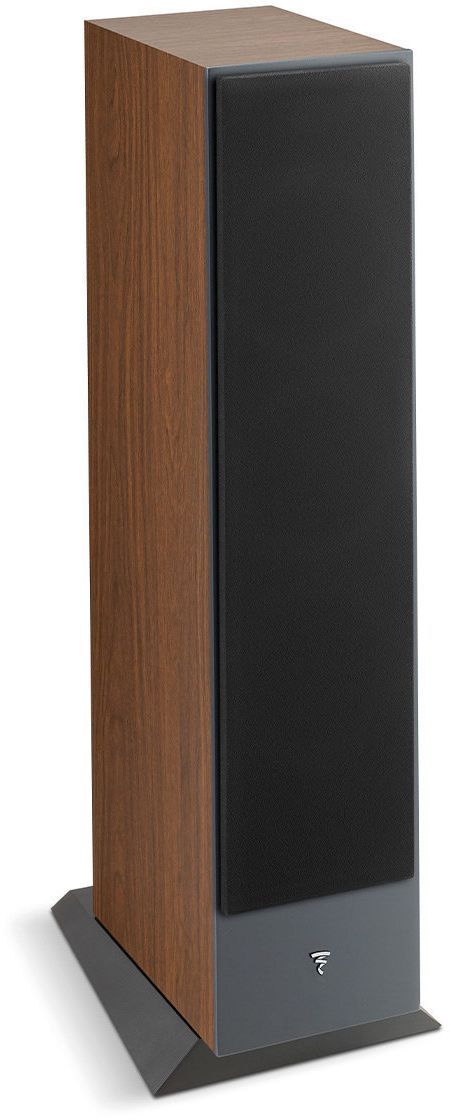 Focal® Theva N°3 6.5" Dark Wood Floor Standing Speaker