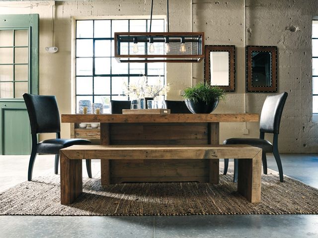 Signature Design by Ashley® Sommerford Brown 65” Dining Room Bench 4
