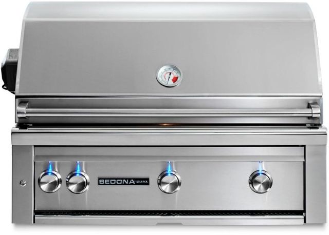 Lynx® Sedona 36" Stainless Steel Built In Grill with Rotisserie-0
