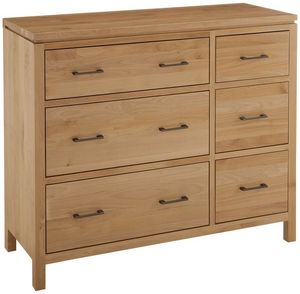 Archbold Furniture 2 West Six Drawer Combo Dresser