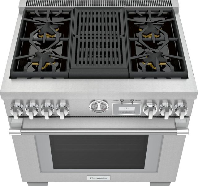 Thermador® Pro Grand® 36" Stainless Steel Pro Style Gas Range-1