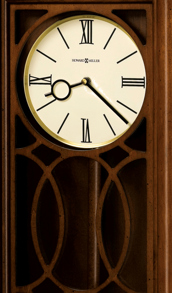 Howard Miller® Kathryn Tuscany Cherry Wall Clock 1
