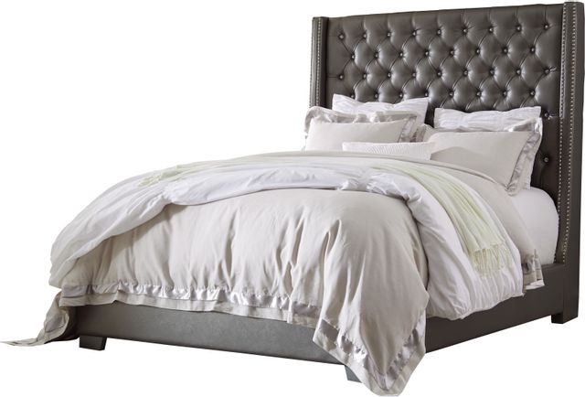 Signature Design by Ashley® Coralayne Gray California King Upholstered Bed 0