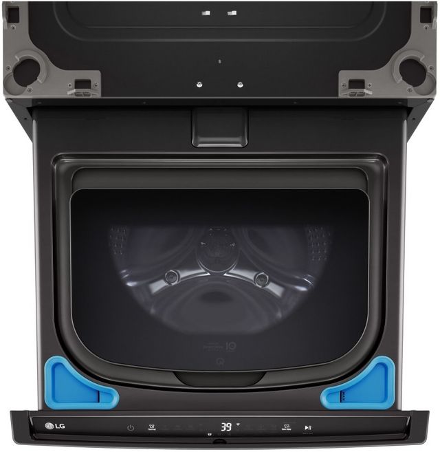 LG SideKick™ 1.0 Cu. Ft. Black Steel Pedestal Washer 2