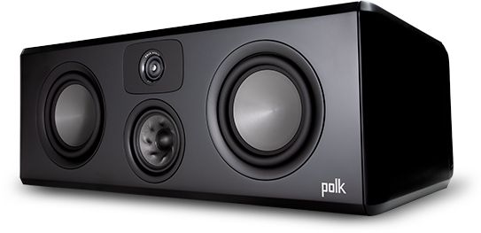 Polk Audio® LEGEND L400 Black Ash 6.5" Center Channel Speaker 1