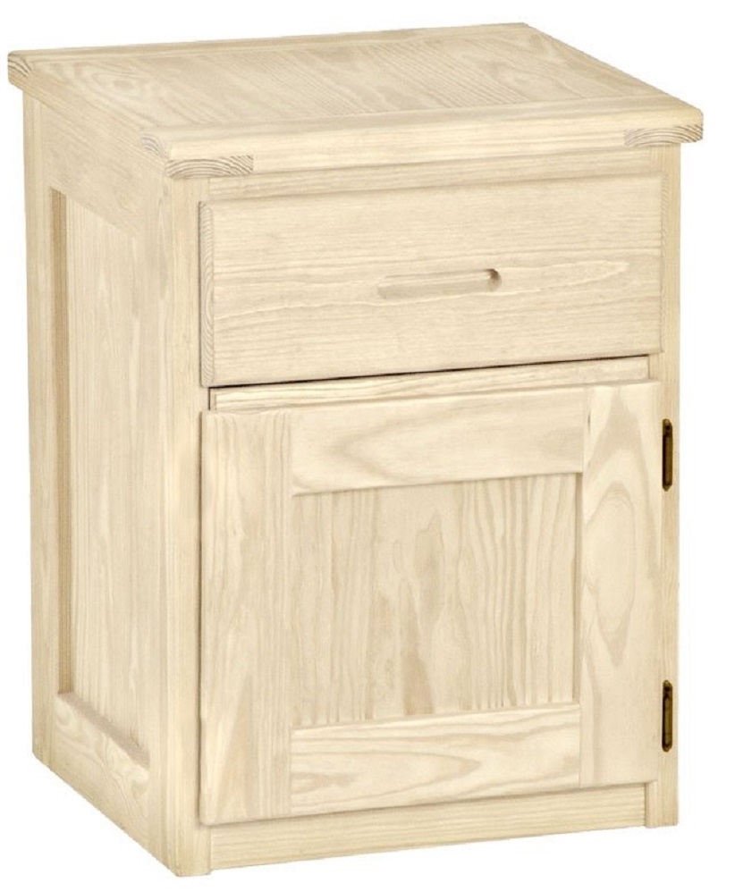 unfinished nightstand with drawers