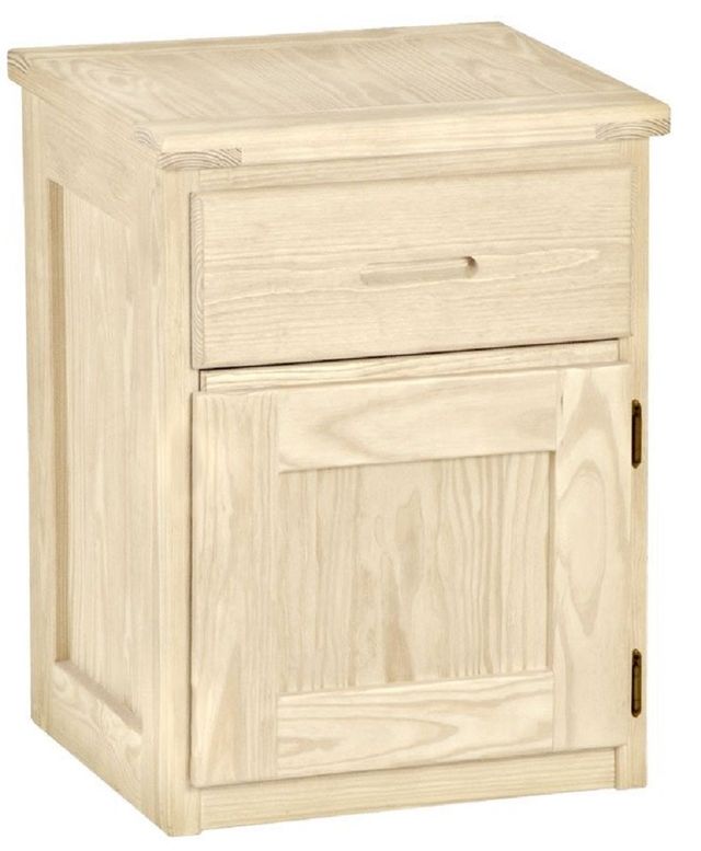 Crate Designs™ Furniture Unfinished 30" Tall Nightstand
