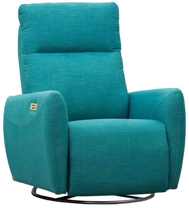 Elran Relaxon Blue Reclining Rocker Chair 0