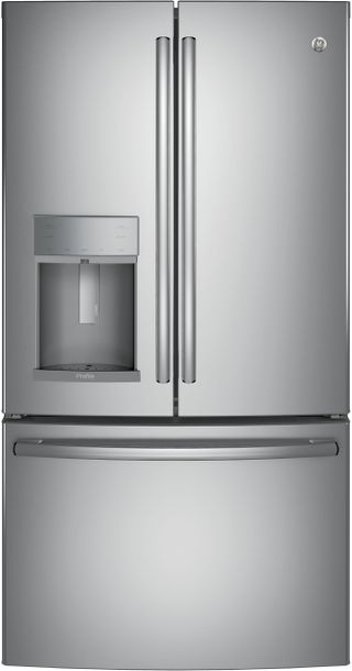 GE Profile™ 22.23 Cu. Ft. Stainless Steel Counter Depth French Door Refrigerator