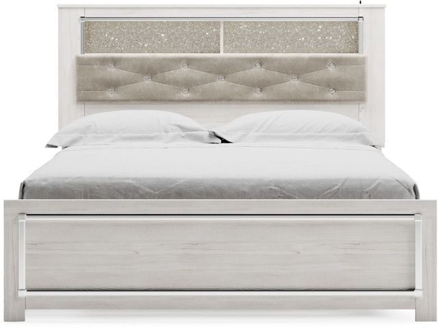 Signature Design by Ashley® Altyra White Queen Panel Bookcase Bed-2