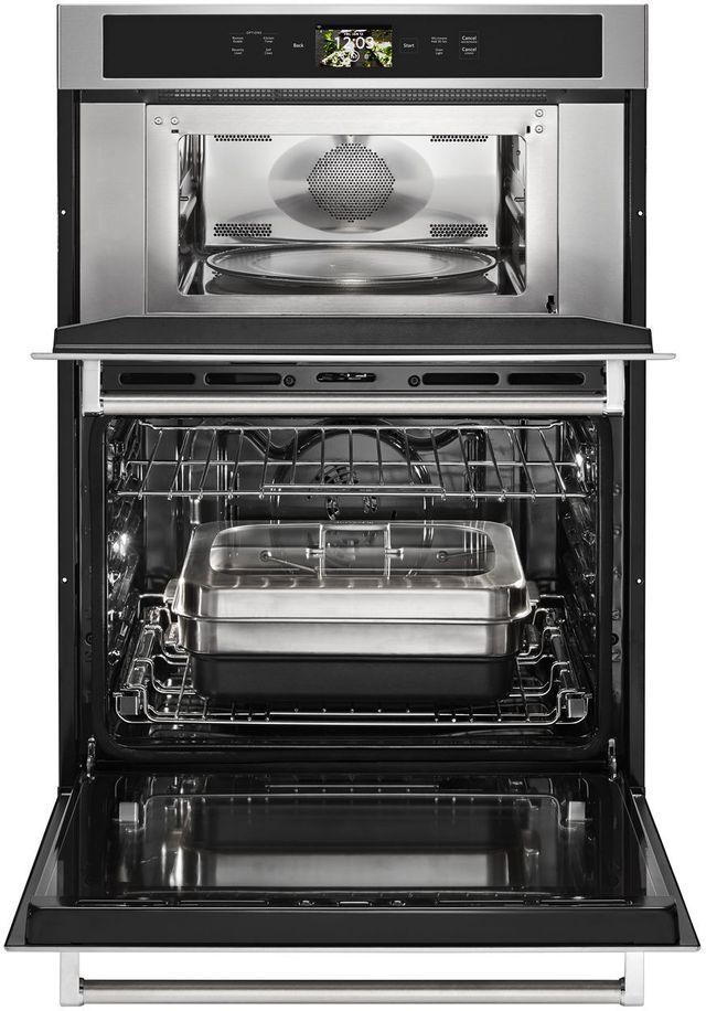 KitchenAid® 30" Stainless Steel Smart Electric Built In Oven/Micro Combo-2